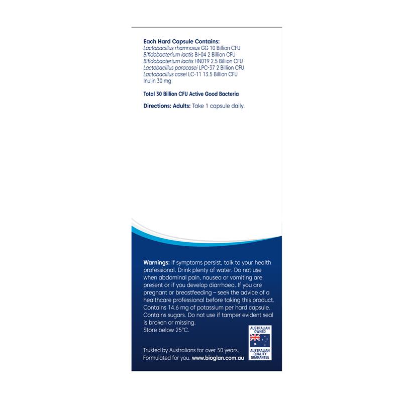 Load image into Gallery viewer, Bioglan Platinum Probiotics Daily 30 Billion 30 Capsules
