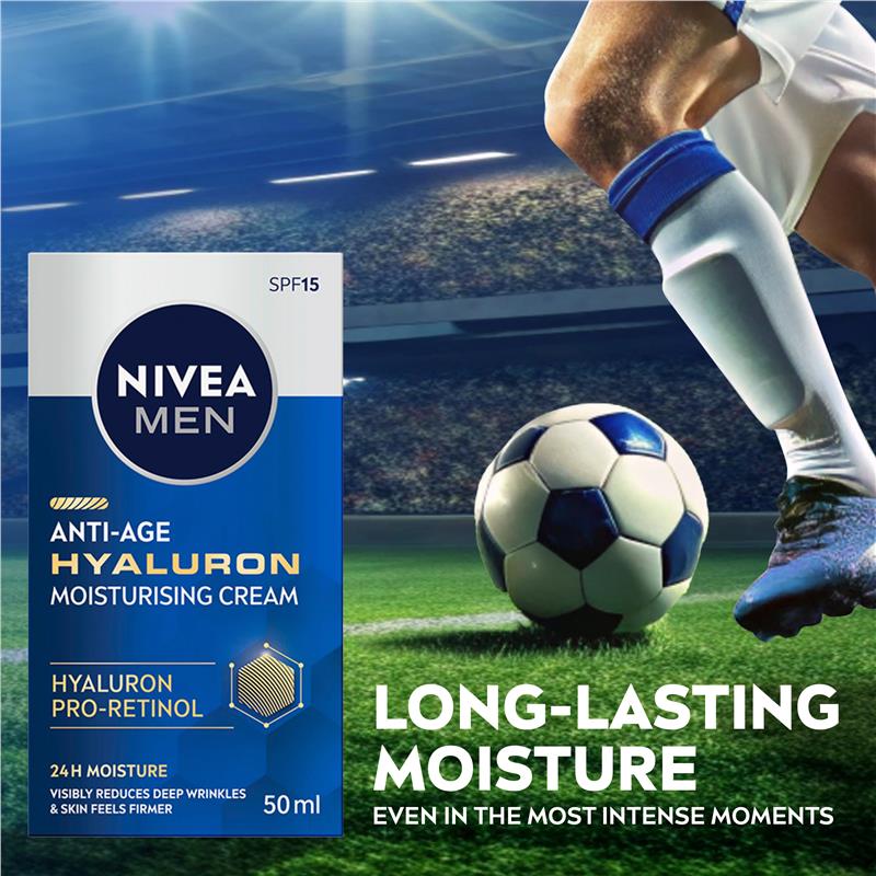 Load image into Gallery viewer, NIVEA MEN Active Age Moisturising Cream SPF 15 50ml
