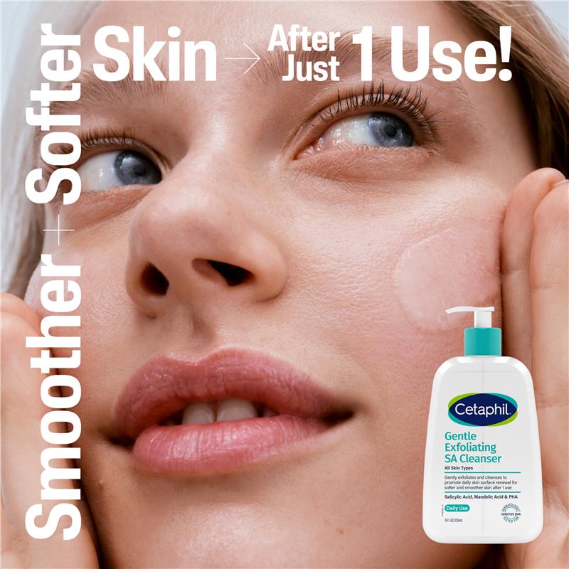 Load image into Gallery viewer, Cetaphil Gentle Exfoliating SA Cleanser 236mL
