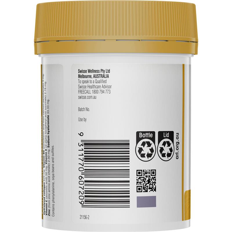 Load image into Gallery viewer, Swisse Beauty Collagen + Hyaluronic Acid Booster 80 Tablets
