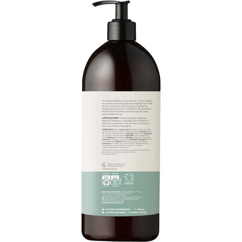 Load image into Gallery viewer, Sukin Natural Balance Conditioner 1 Litre
