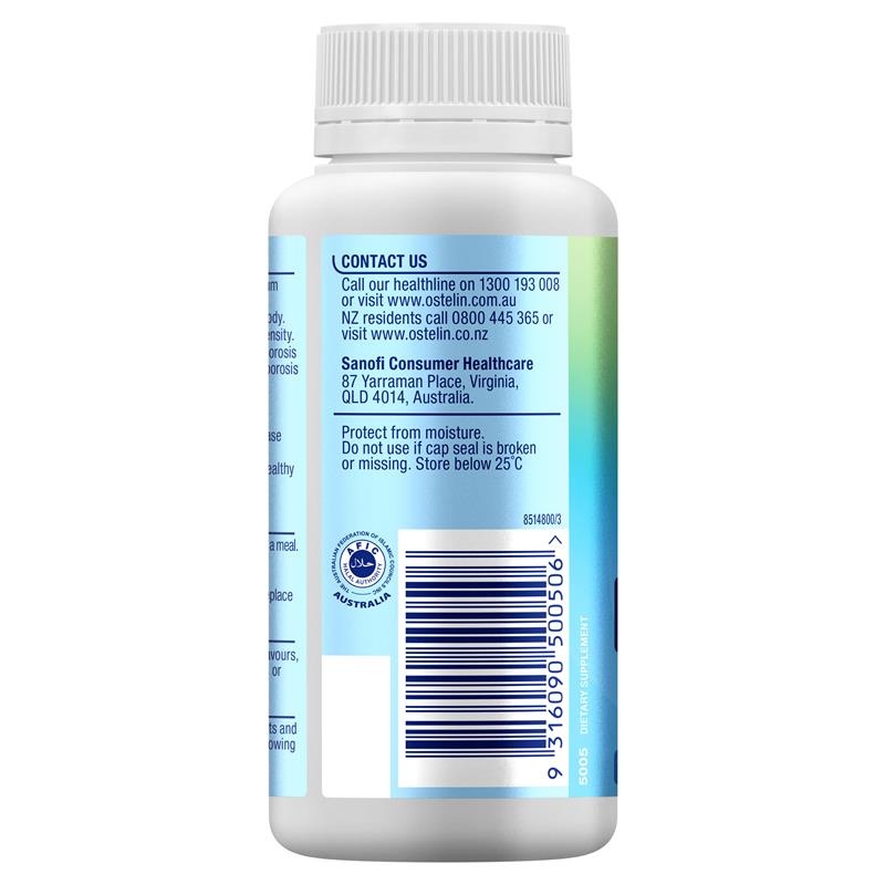 Load image into Gallery viewer, Ostelin Calcium &amp; Vitamin D3 130 Tablets
