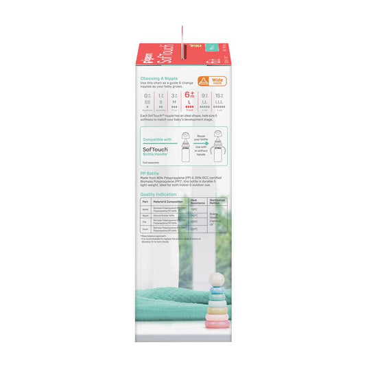 Pigeon SofTouch Bottle PP 330ml