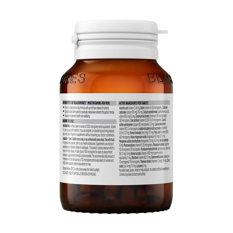 Load image into Gallery viewer, Blackmores Multivitamin For Men Sustained Release 60 Tablets
