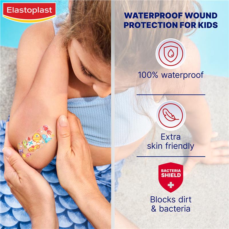 Load image into Gallery viewer, Elastoplast Kids Waterproof Strips 20 Pack
