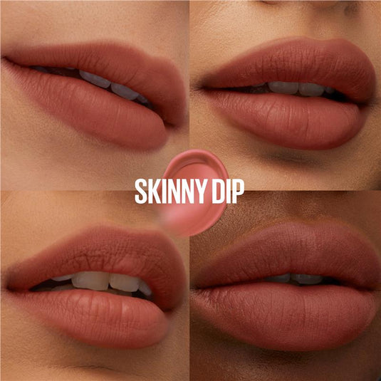 Maybelline Superstay Teddy Tint Lipstick Skinny Dip