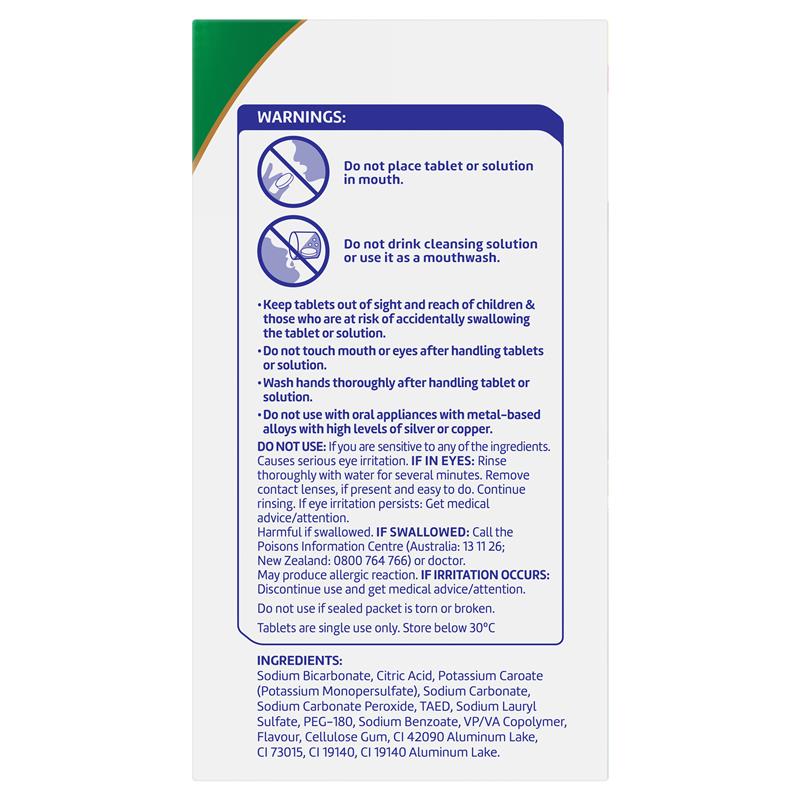 Load image into Gallery viewer, Polident Whitening Denture Cleanser 108 Tablets Exclusive Size
