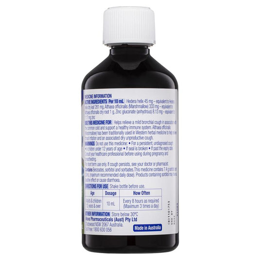 Durotuss Lingering Cough + Immune Support 350ml