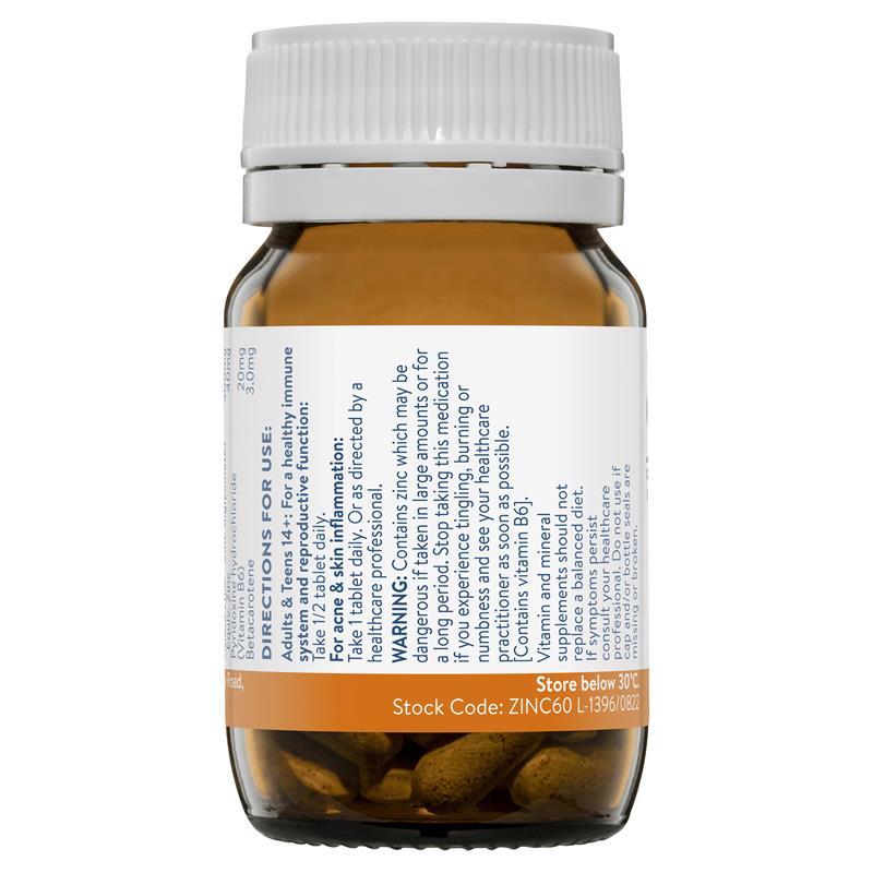 Load image into Gallery viewer, Ethical Nutrients Mega Zinc 40mg 60 Tablets
