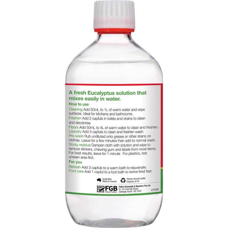Load image into Gallery viewer, Bosisto's Eucalyptus Solution 500ml

