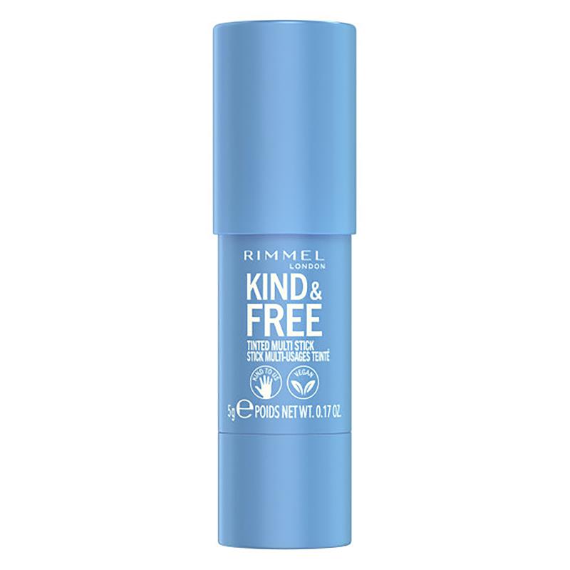 Load image into Gallery viewer, Rimmel Kind &amp; Free Clean Multi-Stick 002 Peachy Cheeks Soft Peach
