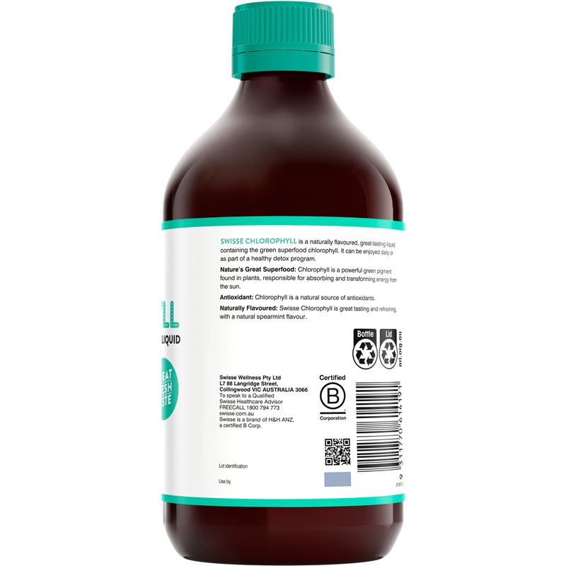 Load image into Gallery viewer, Swisse Chlorophyll Spearmint 500ml
