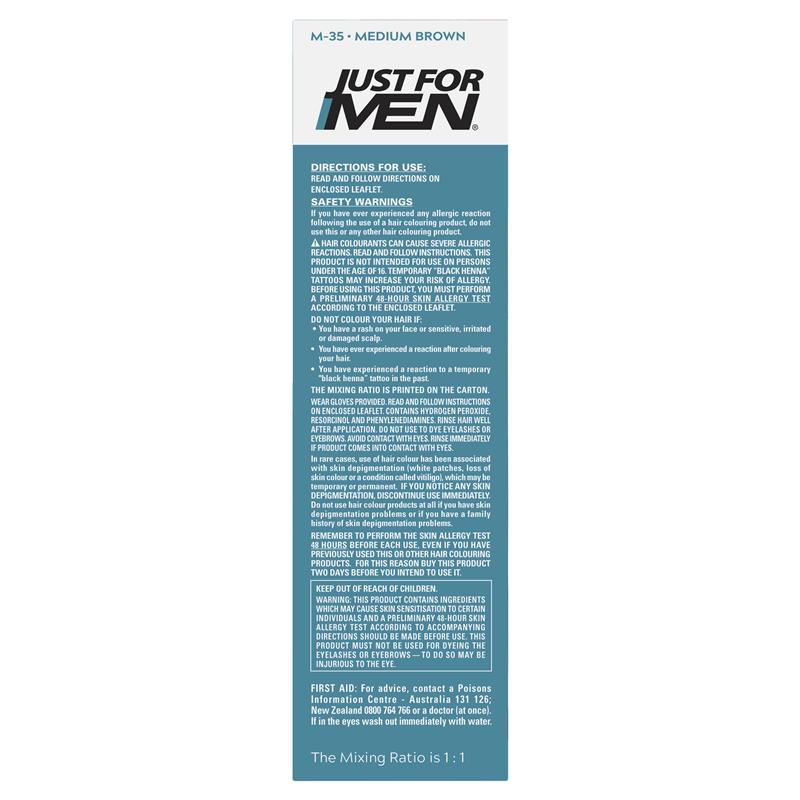 Load image into Gallery viewer, Just for Men Beard Colour - Medium Brown
