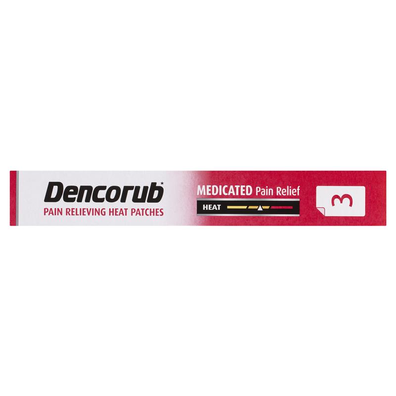 Load image into Gallery viewer, Dencorub Pain Relieving Heat Patch 3 Pack
