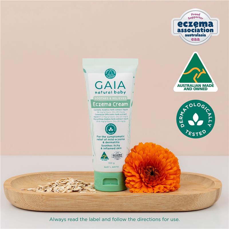 Load image into Gallery viewer, GAIA Natural Baby Eczema Cream 100g
