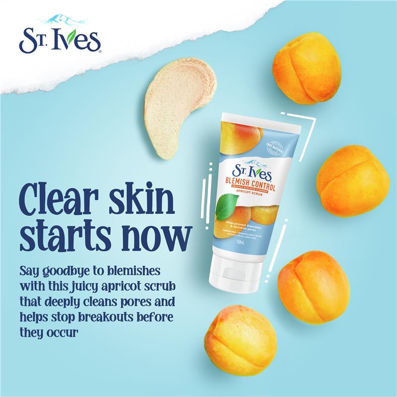 Load image into Gallery viewer, St Ives Blemish Control Scrub Apricot 150ml
