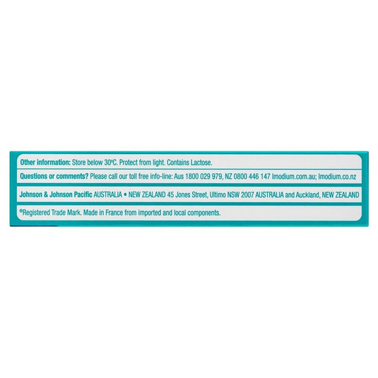 Imodium Diarrhoea Capsules 8 Pack