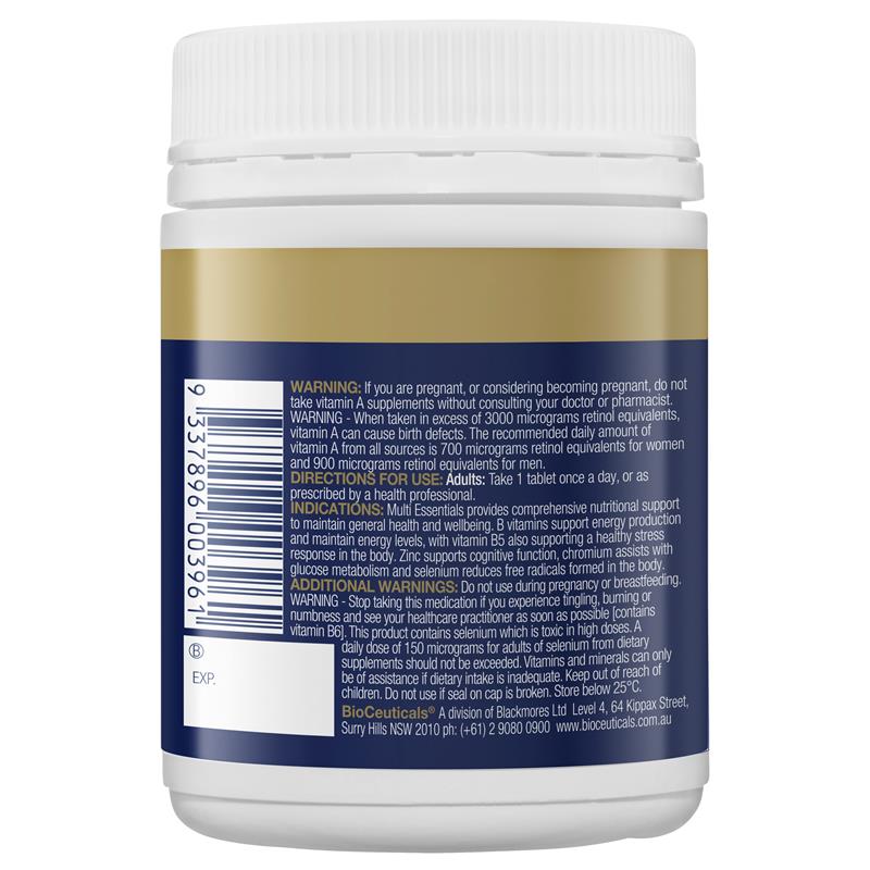Load image into Gallery viewer, BioCeuticals Multi Essentials 90 Tablets NEW
