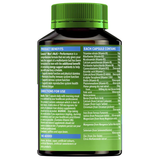 Cenovis Once Daily Men's Multi + Performance 50 Capsules
