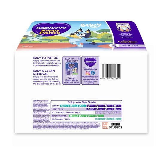 BabyLove Nappy Pants Size 4 (9-14kg) 28 Pack