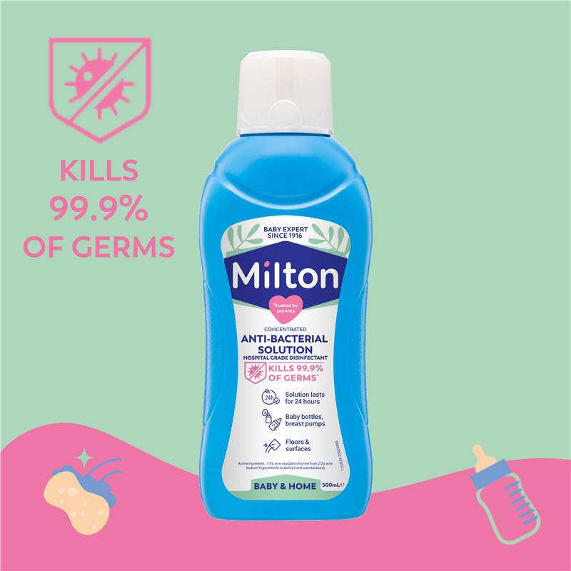 Load image into Gallery viewer, Milton Antibacterial Solution 500ml
