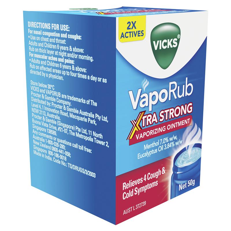 Load image into Gallery viewer, Vicks Vaporub Xtra Strong 50g
