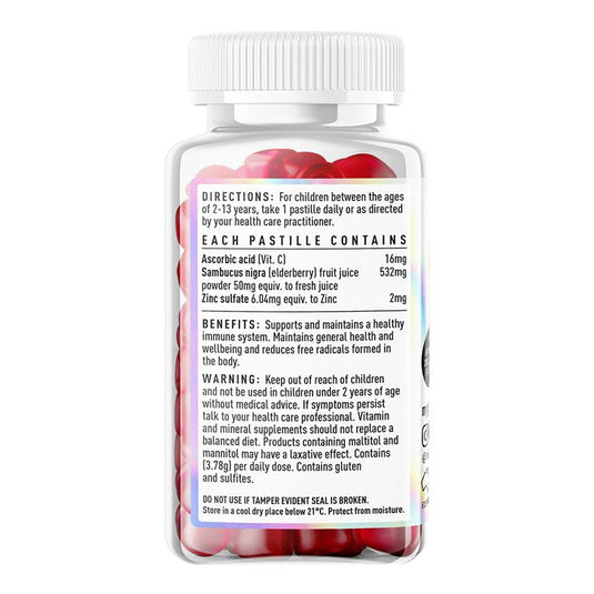 GEN Alpha Gummies Kid's Immunity Boost Raspberry 60 Pack