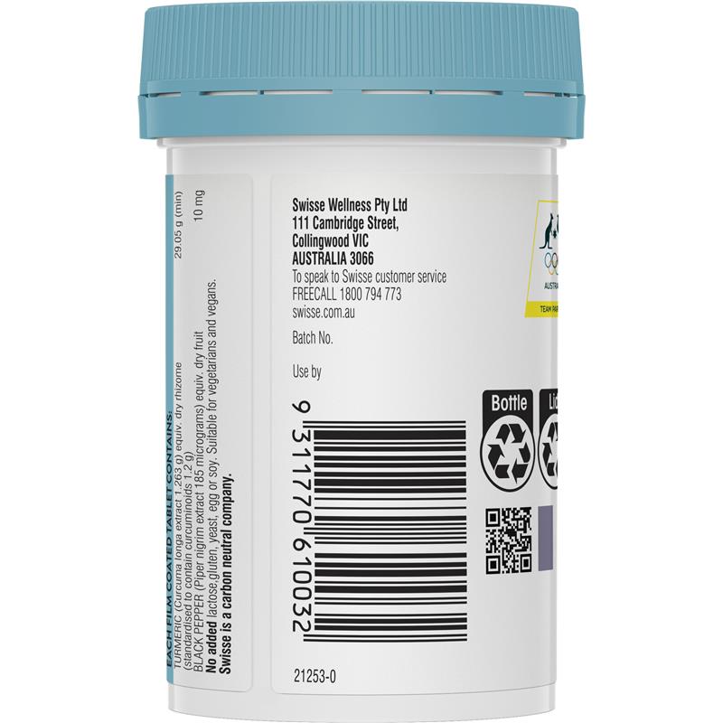 Load image into Gallery viewer, Swisse High Strength Curcumin 30 Tablets
