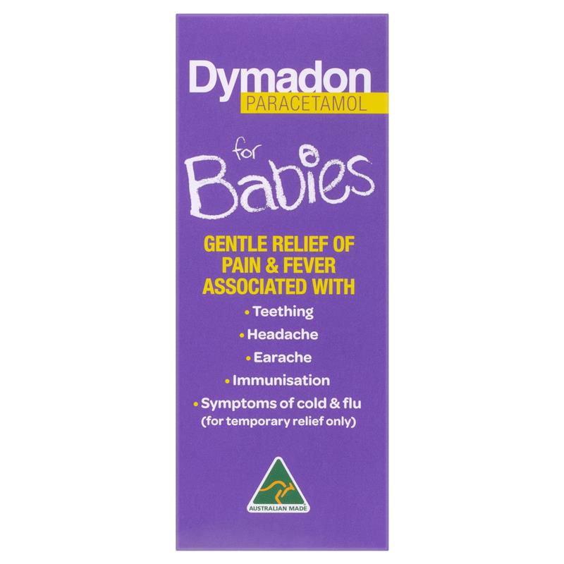Load image into Gallery viewer, Dymadon for Babies Strawberry 1 Month - 2 Years 60ml
