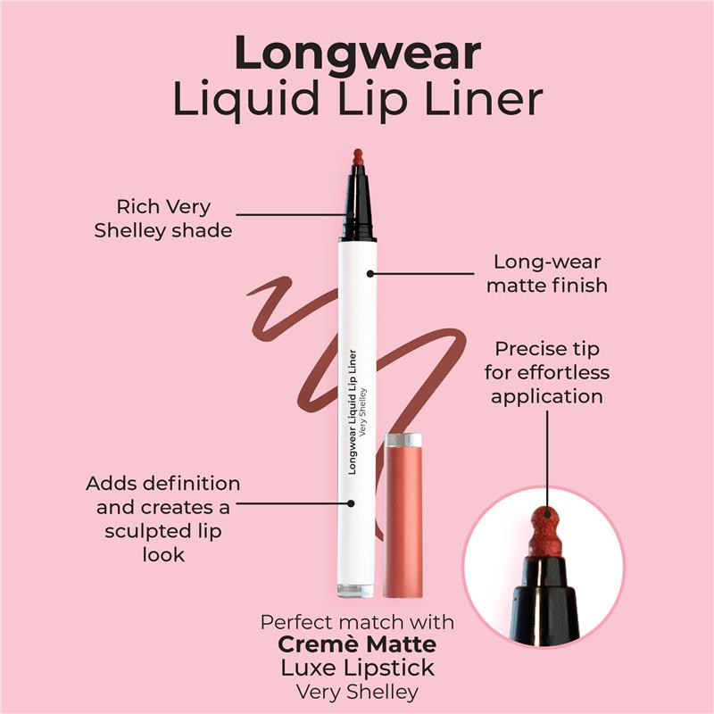 Load image into Gallery viewer, MCoBeauty Liquid Lip Liner Very Shelley
