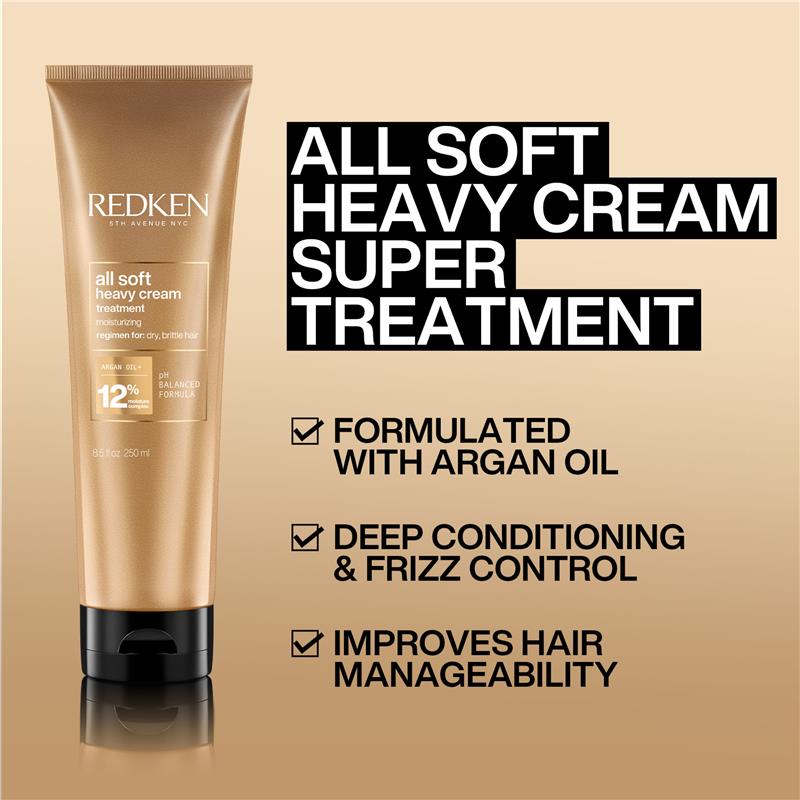 Load image into Gallery viewer, Redken All Soft Heavy Cream Mask 250ml
