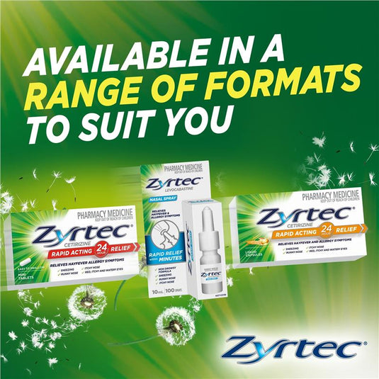 Zyrtec Antihistamine Hayfever & Allergy Eye Drops 4mL
