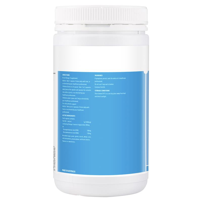Load image into Gallery viewer, Healthy Care Wild Salmon Oil 1000mg 500 Capsules
