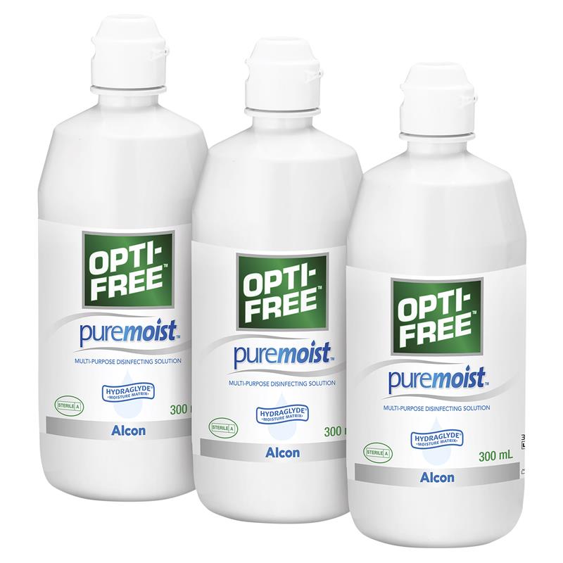 Load image into Gallery viewer, Opti Free Puremoist Mega Value Pack 3 x 300ml Exclusive Size
