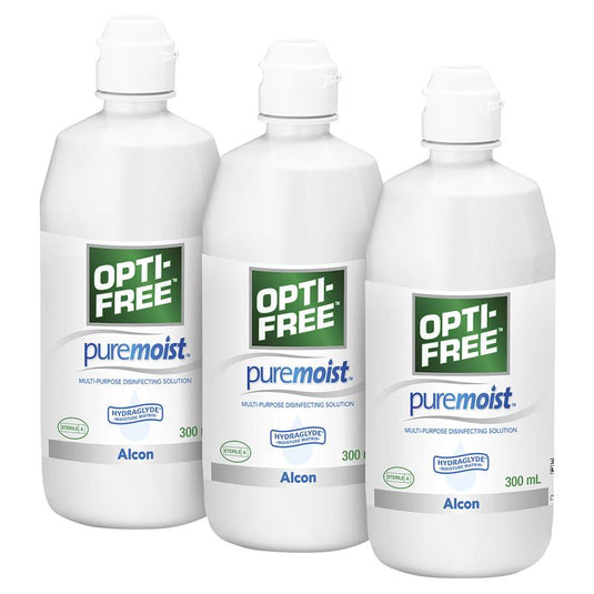 Opti Free Puremoist Mega Value Pack 3 x 300ml Exclusive Size