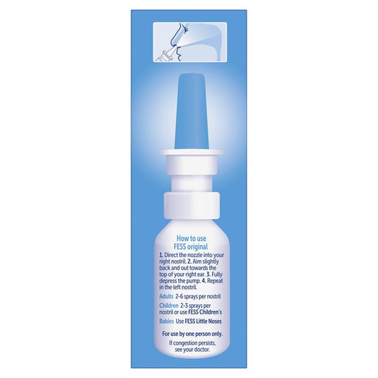 Fess Nasal Spray Twin Pack 150ml (2 x 75mL)