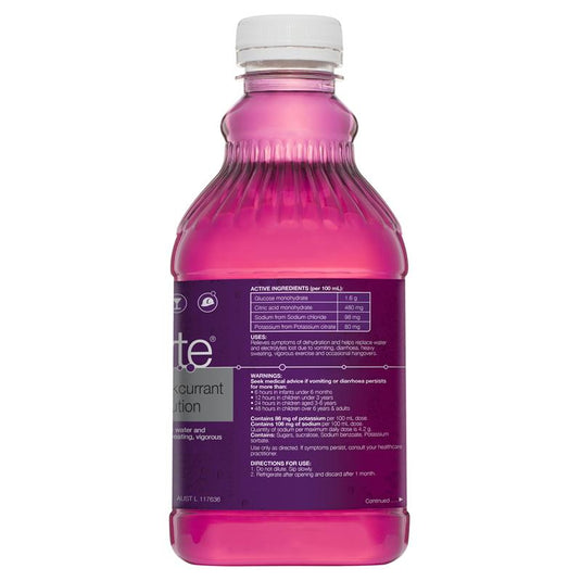 Hydralyte Liquid Apple Blackcurrant 1 Litre