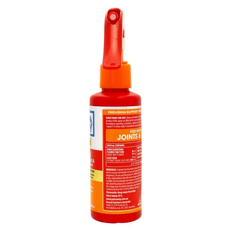 Load image into Gallery viewer, Pain Away Forte+ Heat Joint &amp; Muscle Pain Relief Spray 100ml
