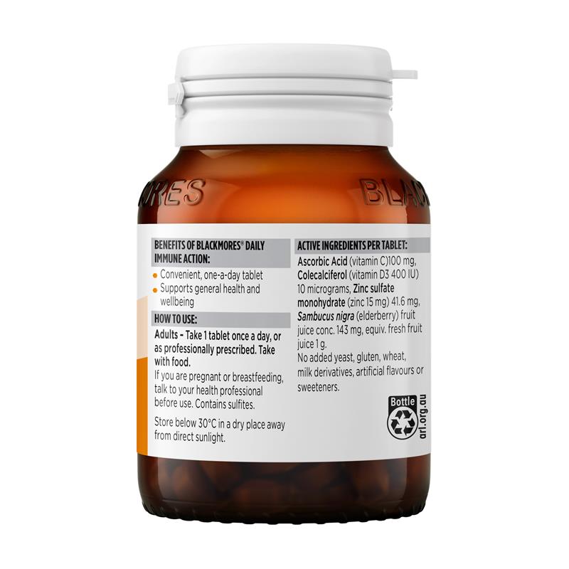 Load image into Gallery viewer, Blackmores Daily Immune Action 60 Tablets
