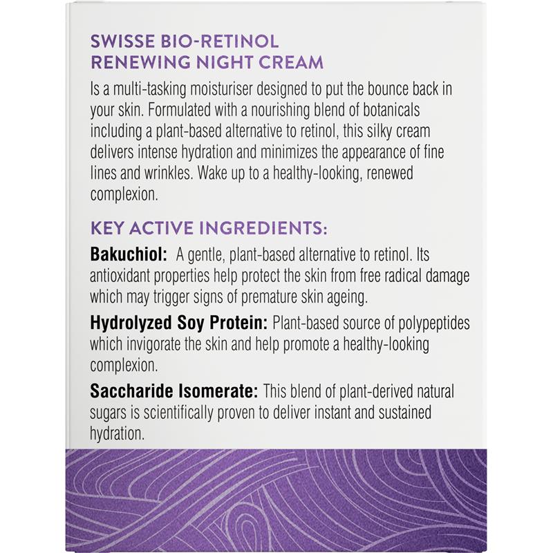 Load image into Gallery viewer, Swisse Skincare Bio Retinol Renewing Night Cream 50g
