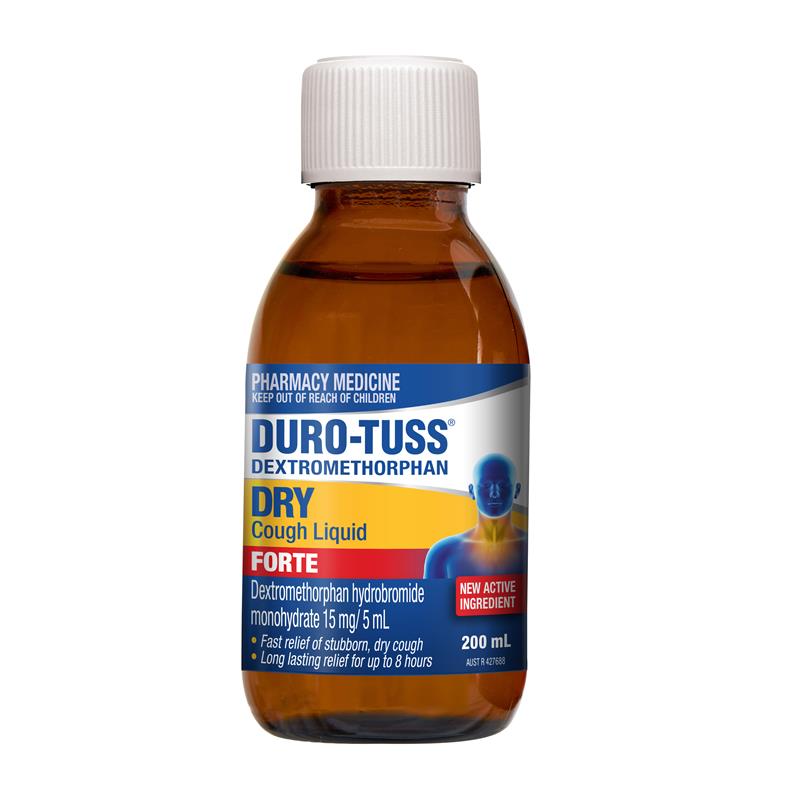 Load image into Gallery viewer, Durotuss Dry Cough Liquid Forte 200ml
