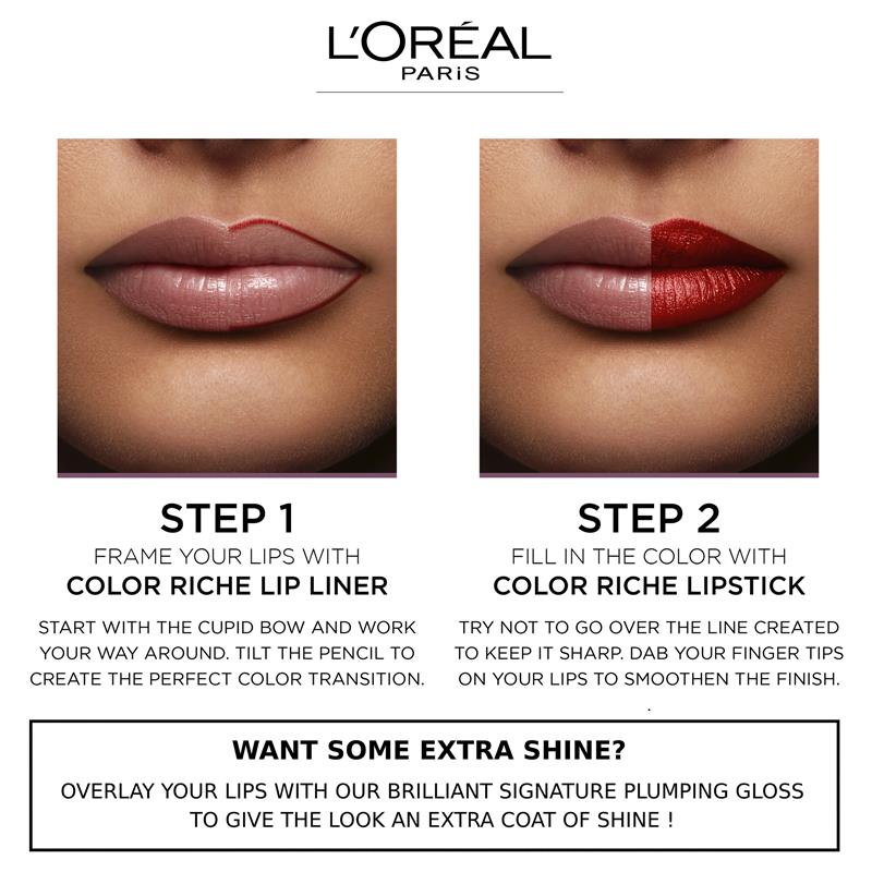 Load image into Gallery viewer, L'Oreal Paris Color Riche Le Lip Crayon 126 Excuse Moi
