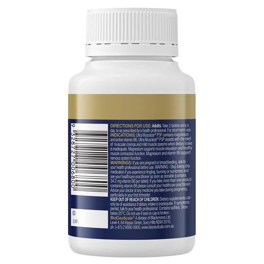 BioCeuticals Ultra Muscleze® P5P 60 Tablets