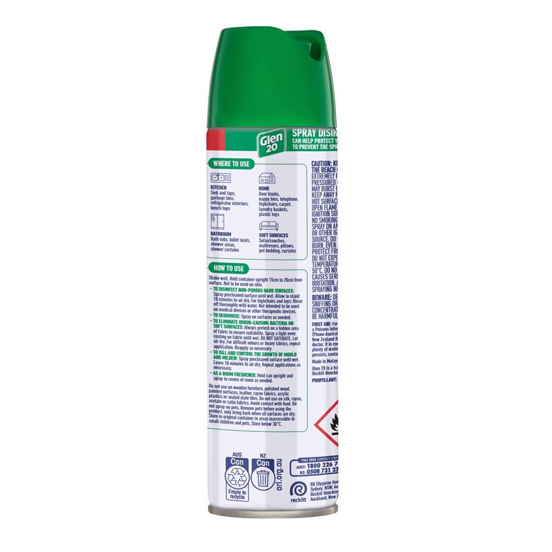 Load image into Gallery viewer, Glen 20 Surface Spray Disinfectant 175g
