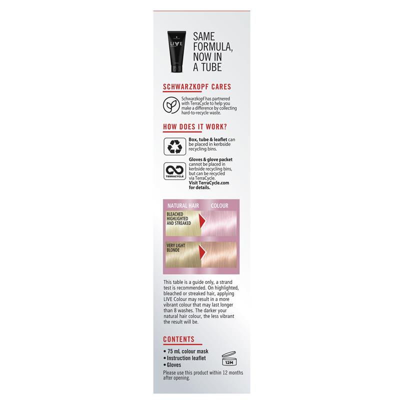 Load image into Gallery viewer, Schwarzkopf Live Colour Metallic Rose Gold 75ml
