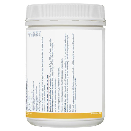 Ethical Nutrients Mega Magnesium 450g Powder Citrus