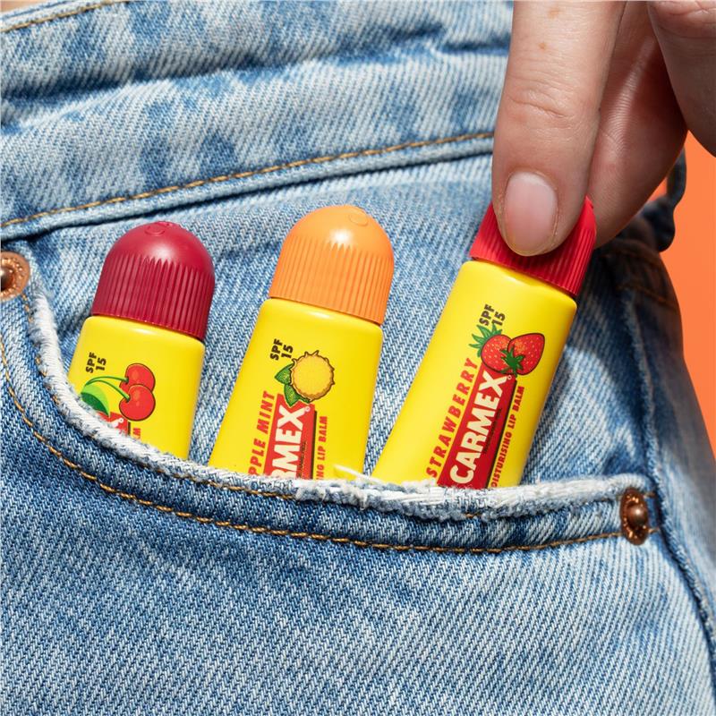 Load image into Gallery viewer, Carmex Lip Balm Squeeze Tube Minis 3 Pack
