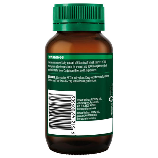 Thompson's Cod Liver Oil 100 Capsules