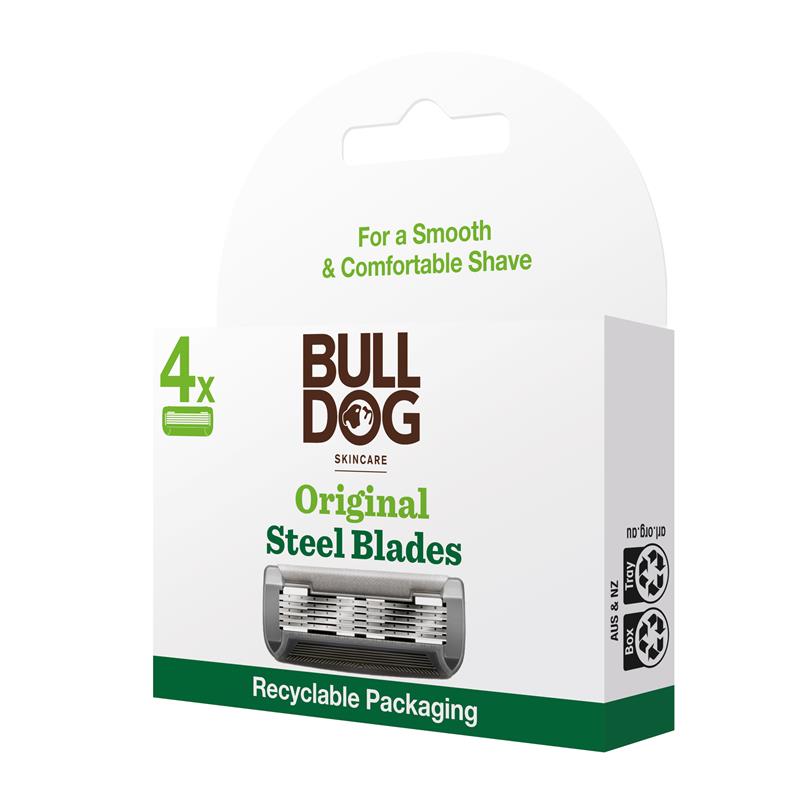 Load image into Gallery viewer, Bulldog Original Steel Blades 4 Pack
