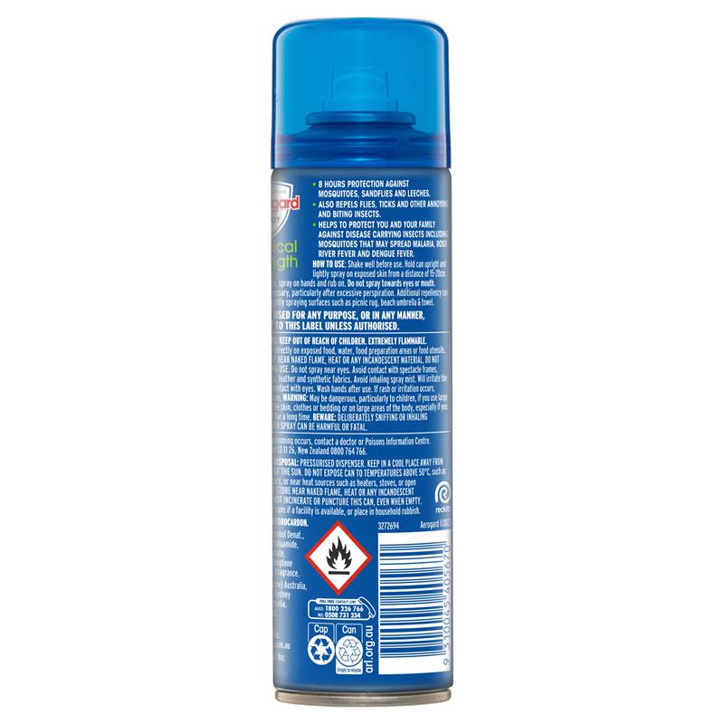 Load image into Gallery viewer, Aerogard Tropical Strength Insect Repellant 150g Aerosol
